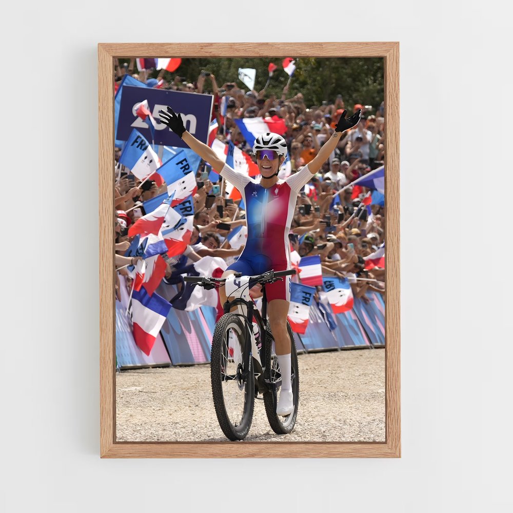 Poster Drapeaux en Fête – affiche Cyclisme (vue 4)